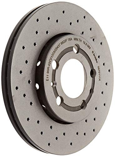 BREMBO 09.7011.1X Bremsscheibe Scheibenbremsen, Bremsscheiben (x2) VW BORA(1J2) AUDI A1(8X1, 8XF) SKODA FABIA