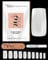 By Vixi 600 JEU D'ONGLES CARRÉ LONGS avec LIME À ONGLES, 10 tailles, faux ongles express à couverture complète opaque, salon professionnel et usage domestique…