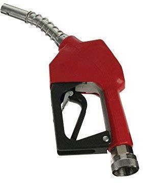DYNATEX Dispensing Transfer Red Pump Nozzle Automatic Fuel Trigger Gun Diesel NEW