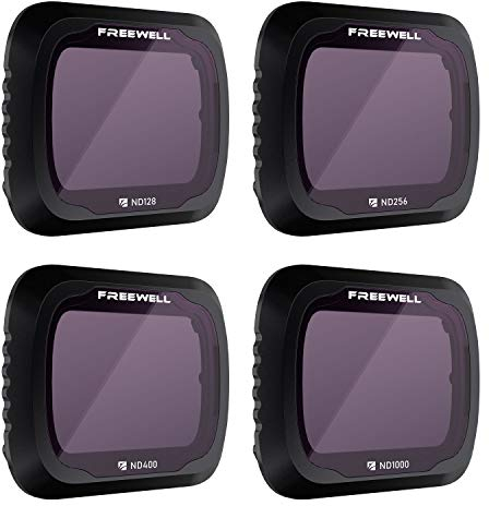 Freewell Langzeitbelichtung - 4K Serie - 4Pack Filters Kompatibel mit Mavic Air 2 Drone