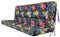 Sitzkissen Bankkissen Bankauflage für Gartenbank Schaukelkissen Bodenkissen Kissen für Hollywoodschaukel Outdoor/Indoor -120 cm - Bunte Bläter