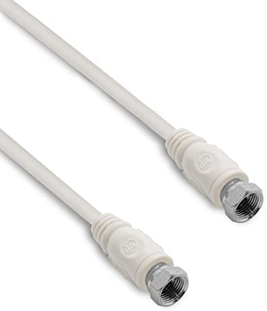METRONIC Câble TV Satellite coaxial fiches F mâle/mâle 10 m