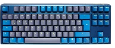 Ducky One 3 Daybreak TKL clavier USB Allemand Bleu