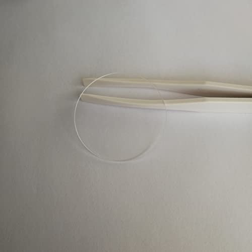 3pcs JGS2 35 * 1.0mm Fused Silica Window Quartz Glass Disk