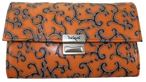 déqua G8 Unikat Geldbörse orange