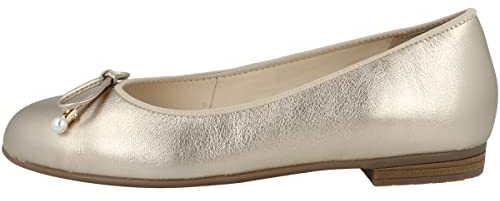 ARA Damen SARDINIA Ballerina, PLATIN, 40