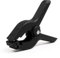 Coideal Plastic Nylon Spring Clamps - 8 Pcs Upgraded Strong Large Heavy-Duty Muslin Photography Backdrop Clips for Studio Market (4.5 Inch, Black)