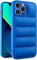 ICOVERI Schutzhülle für iPhone 14 Pro Puffer, TPU-Schutzhülle mit Luftblase für zusätzlichen Schutz, kompatibel mit iPhone 14 Pro Puffer Case iPhone, Kameraschutz, stoßfest, Blau
