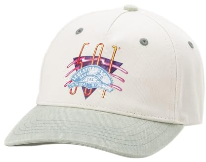 Levi's Herren & Unisex 501 Graphic Cap, Regular White, UN