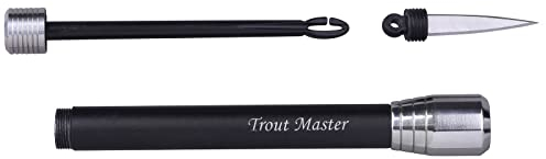 Trout Master 3 in 1 Priest - Fischtöter für Forellen, Schlagholz zum Forellenangeln, Betäuber, Angelmesser