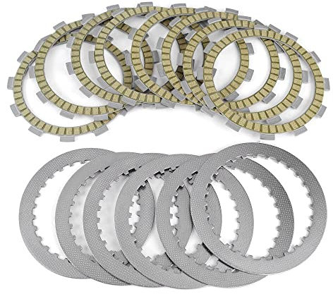 TERAM LOISIRS Kit Disques garnis + lisses Embrayage compatible pour SUZUKI GSF 600 Bandit 600 S NEUF FRANCE