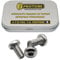 Torx Tête Bombée M5 x 10mm : Boîte 10 Pcs Visserie Inox pour Écrou Rondelle | Vis Cylindrique à 6 Lobes Acier A2 | Métal Anti-Rouille - ISO 14583 | Boîte Rangement PROTORX