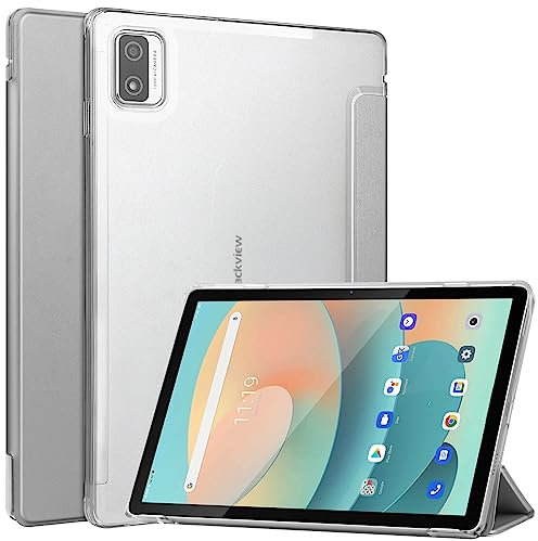 XITODA Hülle für Blackview Tab 12 Pro/Tab 12, Ultradünne Smart Cover Flip Case mit Standfunktion Schutzhülle für Blackview Tab 12 & Tab 12 Pro 10 Zoll Tablet,Silber