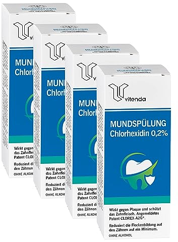 Vitenda Mundspülung Chlorhexidin 0,2% zur Mund- und Zahnfleischpflege (800 ml)