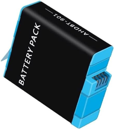 Mr. Gadget's Solutions Batteria ricaricabile compatibile con (HERO11 Black/HERO10 Black/HERO9 Black) - Sostituzione per batteria AHDBT-901 - Migliora le prestazioni, prolunga il tempo di registrazione