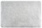 Excelsa Platinum Set mit 6 rechteckigen Tischsets, PVC-Kunststoff, 43 x 30 cm, Silber