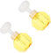 Yardwe 4 Stück Funkelnde Flasche Reiseschaumflasche Schaumspenderflasche Wiederbefüllbare Schaumpumpflasche Leerer Schaumseifenspender Schwamm Hand Reinigung Gel Reisen Thema Petg