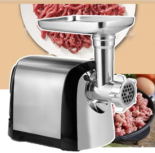 Hachoir À Viande Haute Performance (6/5 L), Machine À Viande 3 200 W, Facile À Nettoyer Et À Ranger, Pour Cuisines Commerciales, Boucheries Ou Dans Le Secteur De La Restauration,A