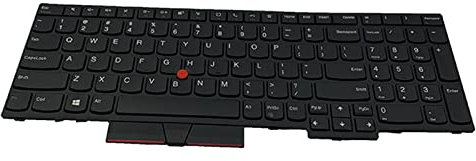 BaoFufc Tastiera per computer portatile con lettere inglesi/caratteri - Design desktop full size per LenovoThinkpad P15S Laptop English Laptop Keyboard