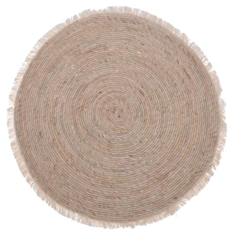 Decor Space Tappeto naturale intrecciato in juta Ø 80 cm