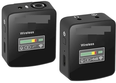 Microphone Wireless Lavalier Smart Phone Camera Microphone Professional Mixer Audio Video Shooting(Kit 2)