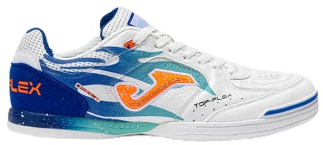 Joma Top Flex 2576 IN TOPS2576IN, Men Indoor Football Trainers, White, 42 EU