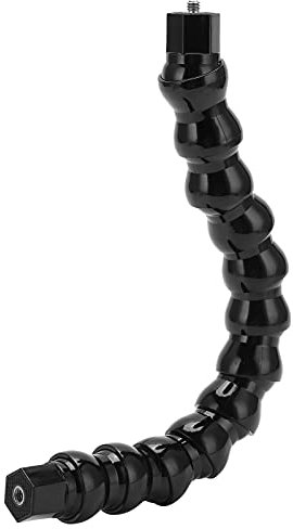 FLW 265 Monopiede flessibile Ganasce a collo d'oca Montare 1 foro per vite da 4 pollici su 1 vite da 4 pollici 12 sezioni per accessorio fotografico per fotocamera sportiva