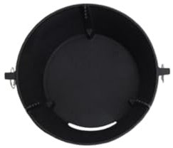 Amagogo Tragbarer BBQ-Grill, Teeofen, Feuer mit Grillrost, Tischofen, Holzofen, Campingofen für Garten, Terrasse, Grillen im Freien, 32.3 cm X 17 cm