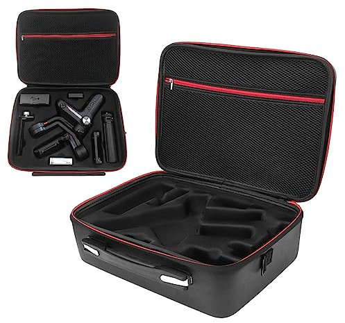 Tragbare Aufbewahrungstasche, Tragetasche, Stabilisator-Aufbewahrungstasche, mit Schultergurt, Doppeltem Reißverschluss, Schutztasche, für S Handheld Gimbal Stabilizer