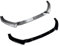 zjxwnb Auto Frontspoiler für Audi A3 S3 8V 2017-20 Sline, Auto Frontlippe Lippen Flügel Frontstoßstange Bumper Spoiler Protector Splitter,Carbon Fiber Color