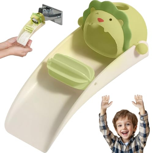 Prolunga Rubinetto per Bambini, Estensore Rubinetto Bambini, Prolunga per rubinetto in silicone, Estensione del rubinetto per bambini piccoli, Prolunga Per Rubinetto Per Bambini, per Bagno, Cucina