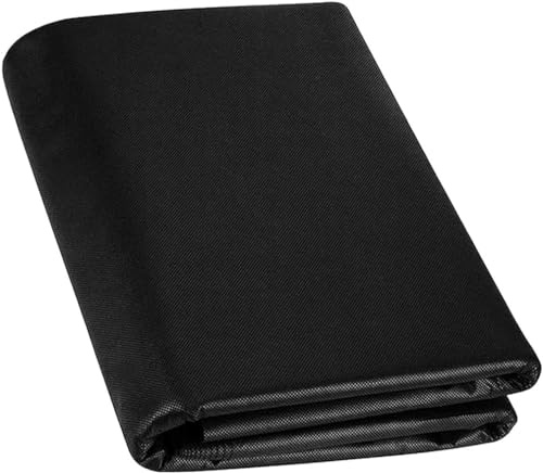 Polsterfutterstoff, Grundstoff, schwarzer Vliesstoff, Staubschutz, 99 cm x 4,5 m, Anthrazit