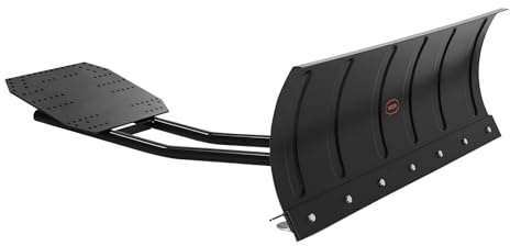 VEVOR Quitanieves, 1220 x 385 mm, Pala Quitanieves de Acero Universal, Altura e Izquierda-Derecha Ajustable, Pala de Limpieza 3 Opciones de Montaje para Remoción de Nieve para la Mayoría de ATV/UTV