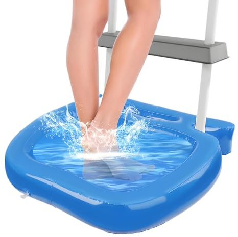Pour Laver Les Pieds | Grand Bac Gonflable, Lave-pieds pour Piscine, pour Maison Extérieure Jardin Plage Voyage Piscines Spa Spa