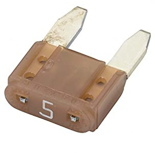 HELLA 8JS 728 596-131 Sicherung - Mini-Flachstecksicherung - 5A - beige - Menge: 50