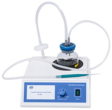 Lab - Bomba de vacío para mesa (500 ml), color blanco