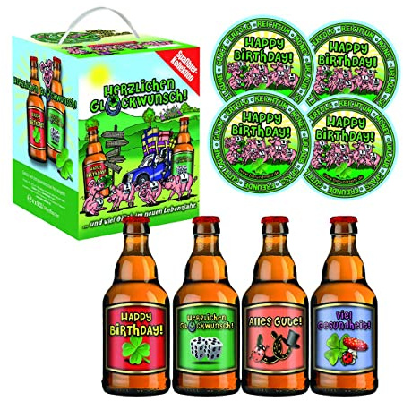 Geburtstags-Geschenk im 4er Geschenkkarton Teil 2