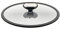 Berndes Balance Glasdeckel mit Silikonring, Spezialglas, Transparent/Schwarz, Ø 28 cm, 007828