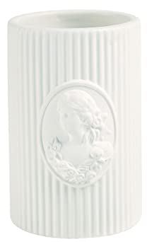 Mathilde M. Zahnputzbecher Becher 'Marquise' Keramik matt Bad Nostalgie Landhaus Shabby French