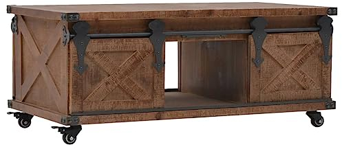 vidaXL Tannenholz Massiv Couchtisch Beistelltisch Kaffeetisch Wohnzimmertisch