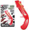 2PC Bottle Gun Opener, Funny Opener Cap Gun Launcher Shooter, Easily Recycle Caps, Red