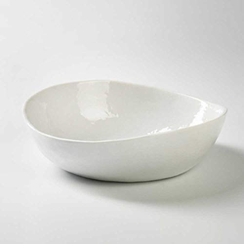 Lambert - Piana Weiß - Schüssel, Salatschüssel - Porzellan - Weiß - Maße (ØxH): 20,5 x 6 cm - 1 Stück