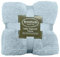 Brentfords Teddy-Fleece-Decke, großer Überwurf über dem Bett, Plüsch, superweich, warm, Sofa-Tagesdecke, Entenei – 150 x 200 cm