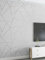 Prior.choice Rouleau de papier peint non tissé texturé en relief brillant de 9,5 x 0,53 m pour chambre à coucher, salon, 4 couleurs, 5,035 m² (gris)