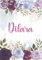 Dilara: Carnet de notes A5 | Prénom personnalisé Dilara | Cadeau d'anniversaire pour fille, femme, maman, copine, sœur ... | Décoration florale | 120 pages lignée, Petit Format A5 (14.8 x 21 cm)