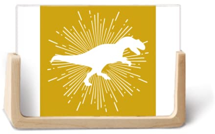 Fotorahmen für Jagd, Tier, König, Holz, Tischdekoration