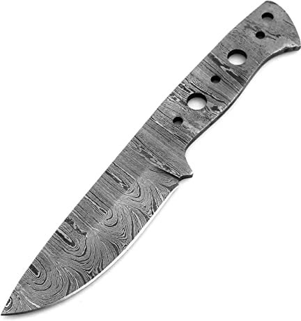 Damast Klinge Handgeschmiedete Damast Rohling Damascus blank blade 6038EA