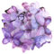 40 Stk Schmetterling Aufkleber Abziehbilder, Scrapbooking Schmetterling Aufkleber Sticker Selbstklebende Dekoration Transparentes für Laptop, Handy, Wand, Scrapbook, Auto - Lila Schmetterling