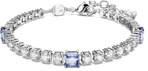 Swarovski Pulsera Matrix Tennis 5666426 azul