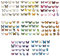 UTMACH 320 Stück Schmetterlinge Sticker Set Transparente Dekorative Schmetterling Aufkleber Vintage Scrapbooking Aufkleber Bunte Schmetterling Aufkleber Klein für DIY Dekoration Journaling Zubehör